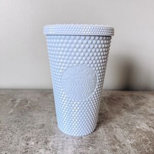 Starbucks Grey Studded 16oz Plastic Reusable Cup